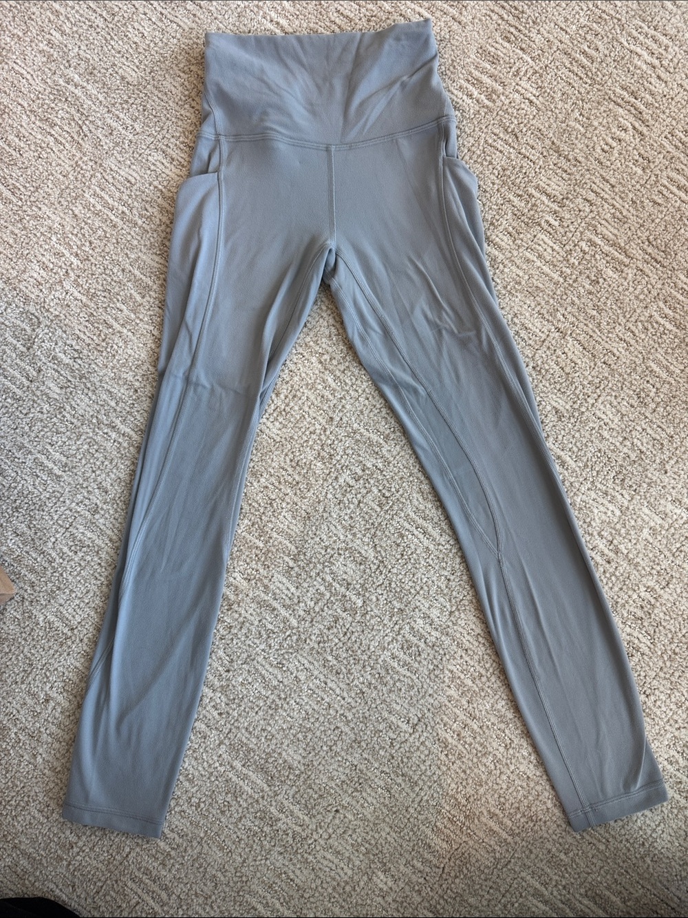 Lululemon Light Gray Leggings